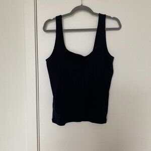 Abercrombie - Full-Length Tank Top, Black - Size Large
